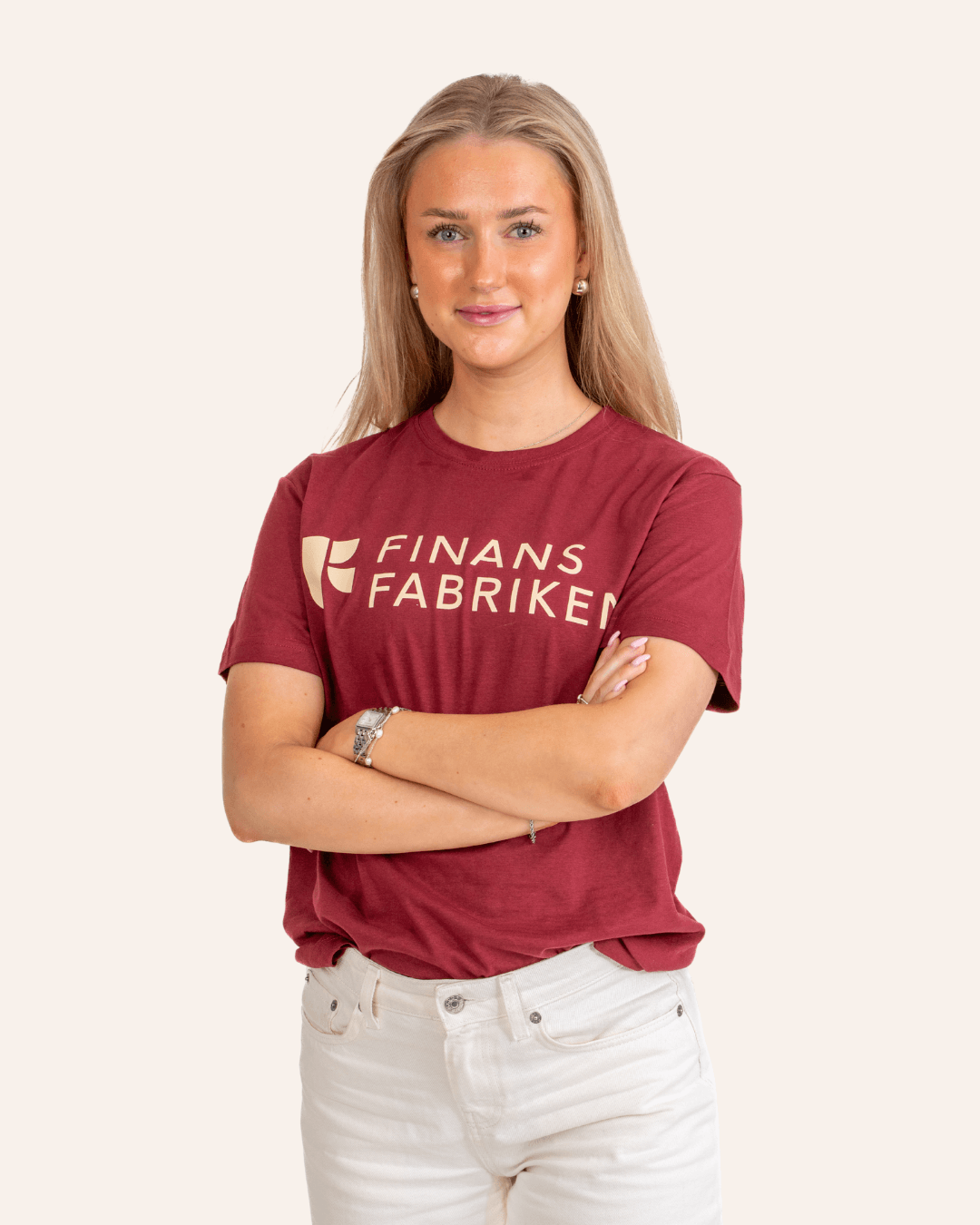 Fabrikskommunikatören Cajsa Johansson